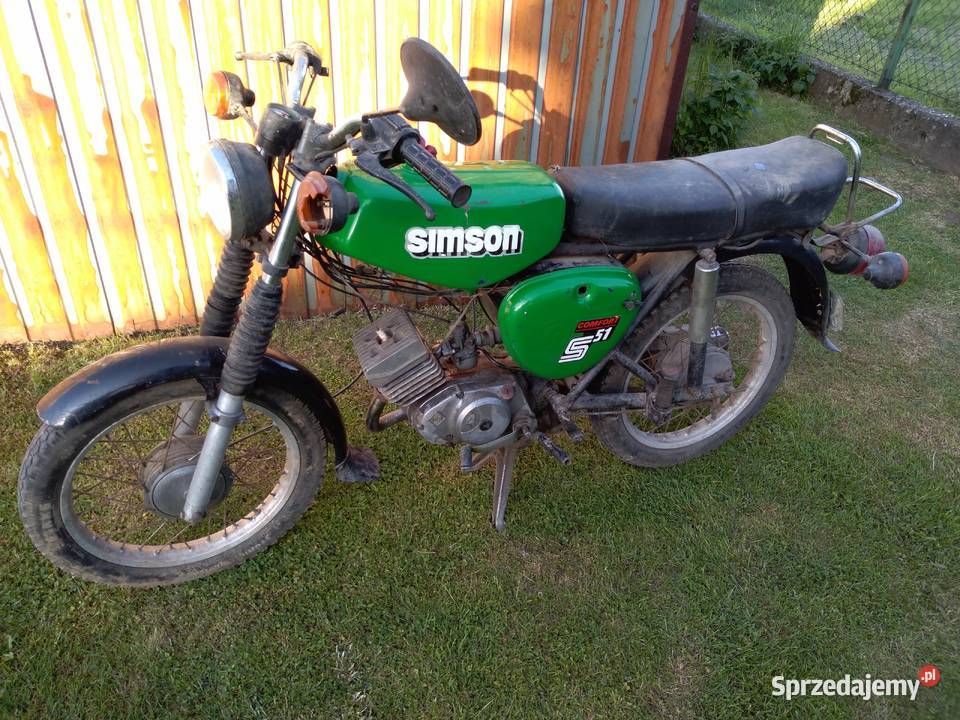 Simson s50 do remontu 1986r Rok produkcji 1986