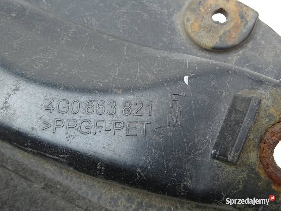 OSŁONA PŁYTA DOLNA SILNIKA 4G0863821F AUDI A6 C7