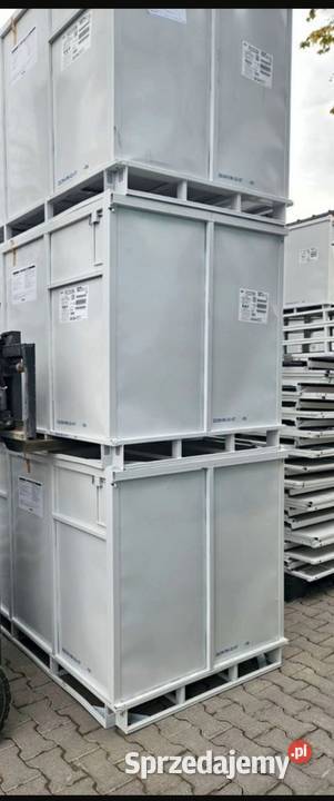 Skrzyniopaleta skrzynia pojemnik metalowy box Chełm