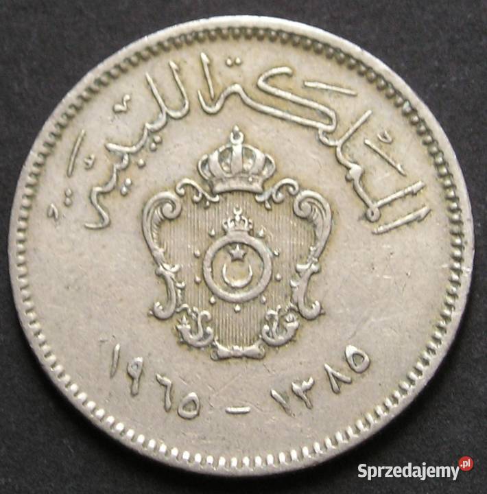 LIBIA 10 MILLIM 1965