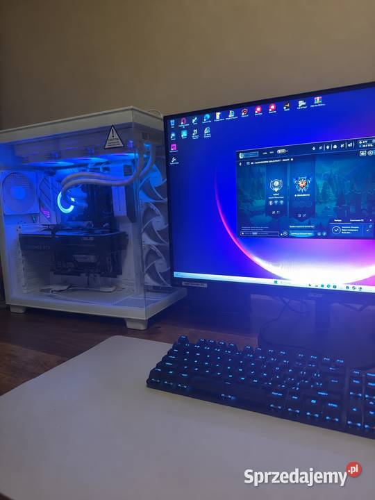 Komputer gamingowy Ryzen 7 7800X3D RTX 5060 Ti Pamięć RAM 32 Koszalin