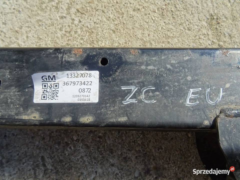 Belka zawieszenia sanki pod silnik Zafira C Parcice