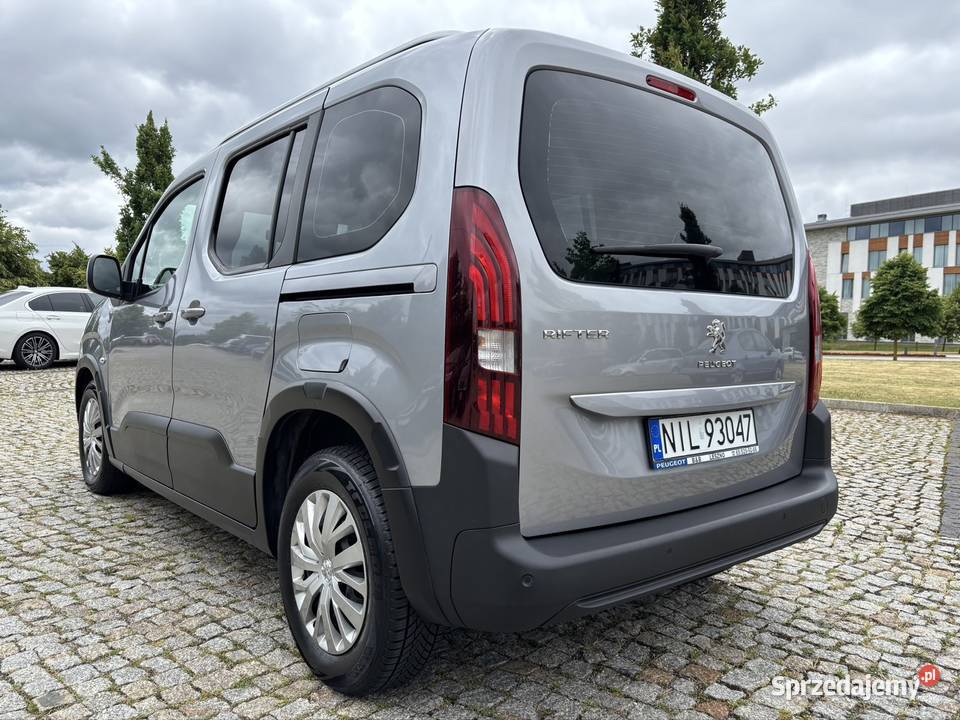 Peugot Rifter Salon I rej 2020 Active Pack SS czujnik zmierzchu Iława