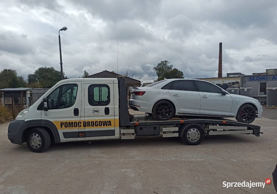 Pomoc drogowa holowanie transport laweta Giżycko warmińsko-mazurskie