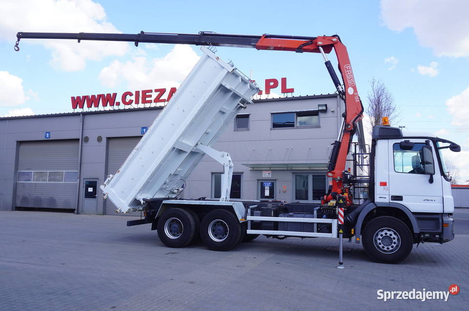 MercedesBenz Actros 2641 6x4 E5 HDS Wywrot 110 1cm3 Kraków sprzedam