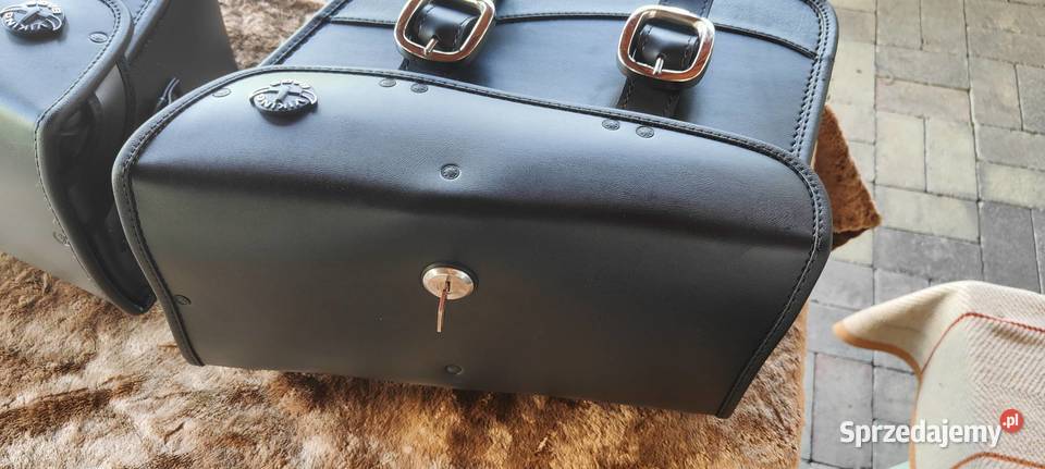Harley Davidson Sakwy Kufry Viking OEM FLSTF Fat Orzesze