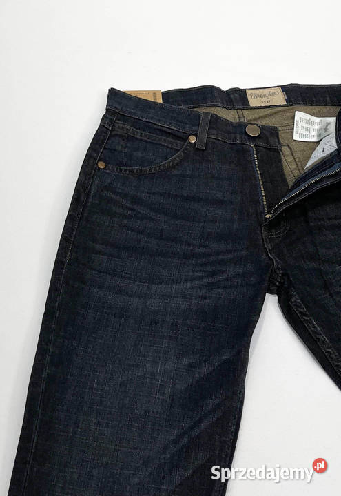 Spodnie męskie Wrangler Bostin Brown Jon W30 L34 Odzież i bielizna męska