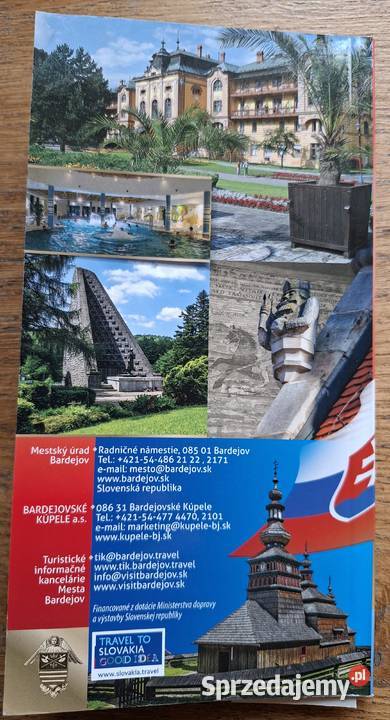 Bardejov Tourist Guide Słowacja j angielski i Kraków sprzedam