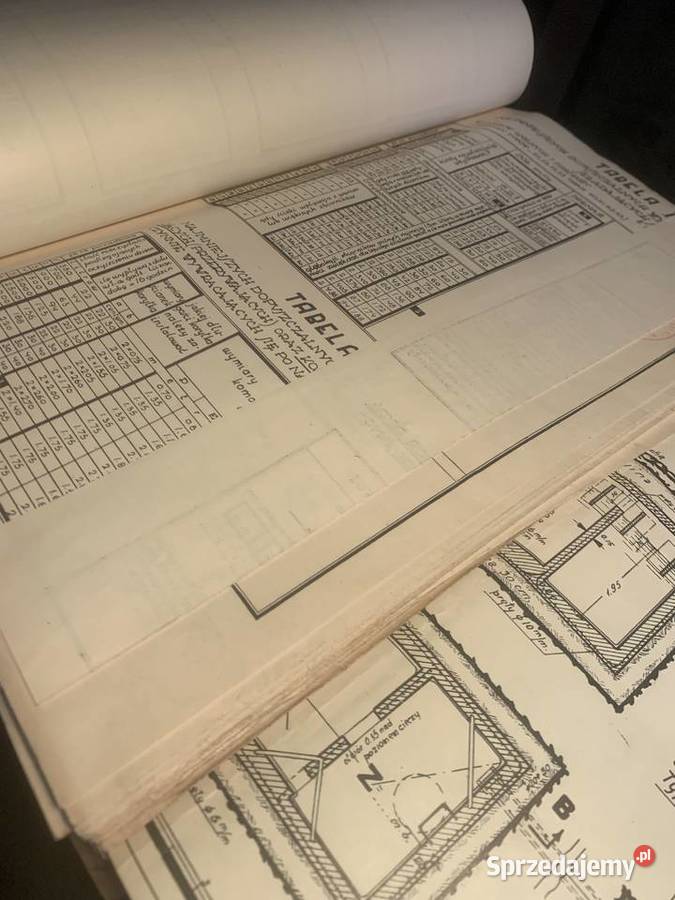1936 katalog gotowych projektów ustępów dołów Łowicz