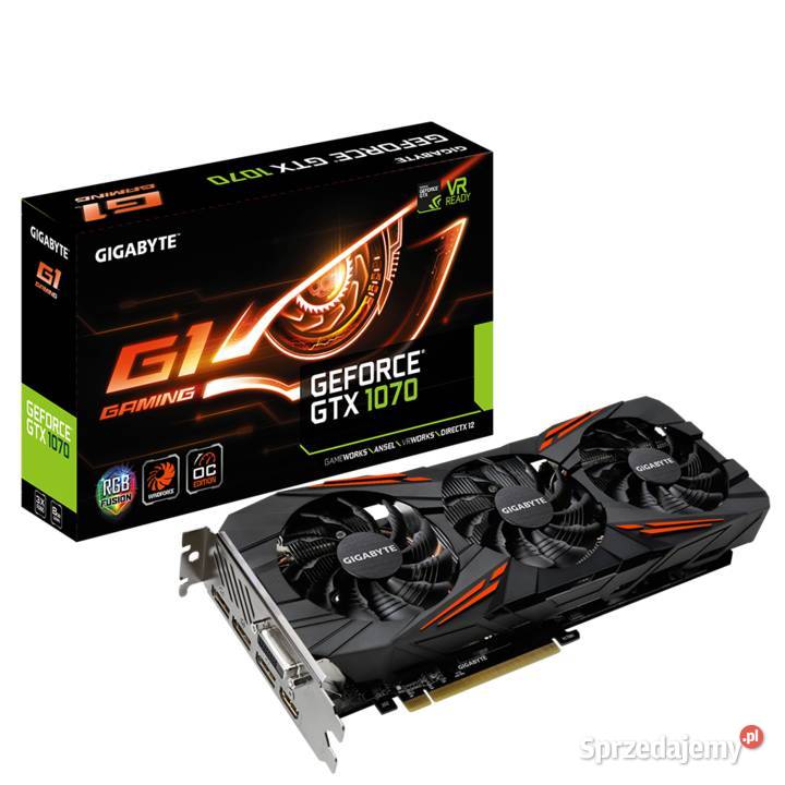 Gigabyte GTX 1070 G1 Gaming WindForce3 REV20 8gb Kraków