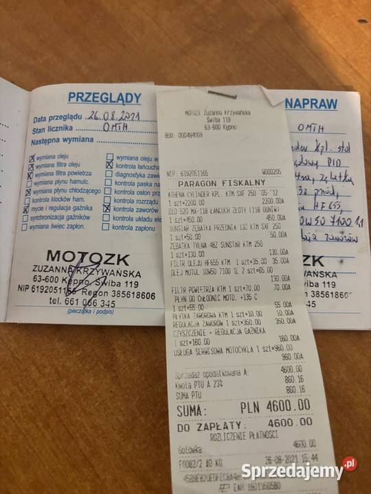 Ktm Sxf 250 dolnośląskie Bystrzyca Kłodzka