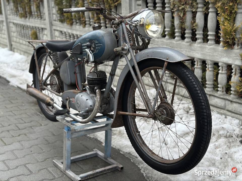 Terrot BMA 100 19381939r Oryginał lakier PIĘKNY Wisła Mała