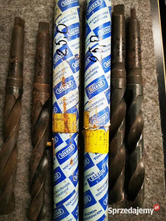 Wiertła nowe i używane PRL