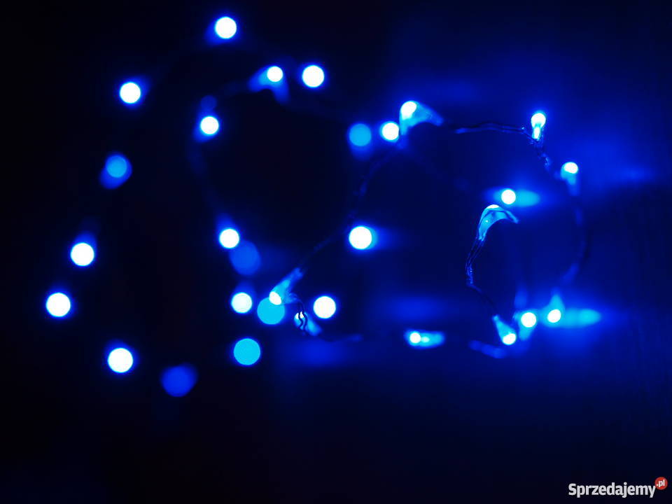 Lampki mini ledowe sznur led choinka stroik na Warszawa