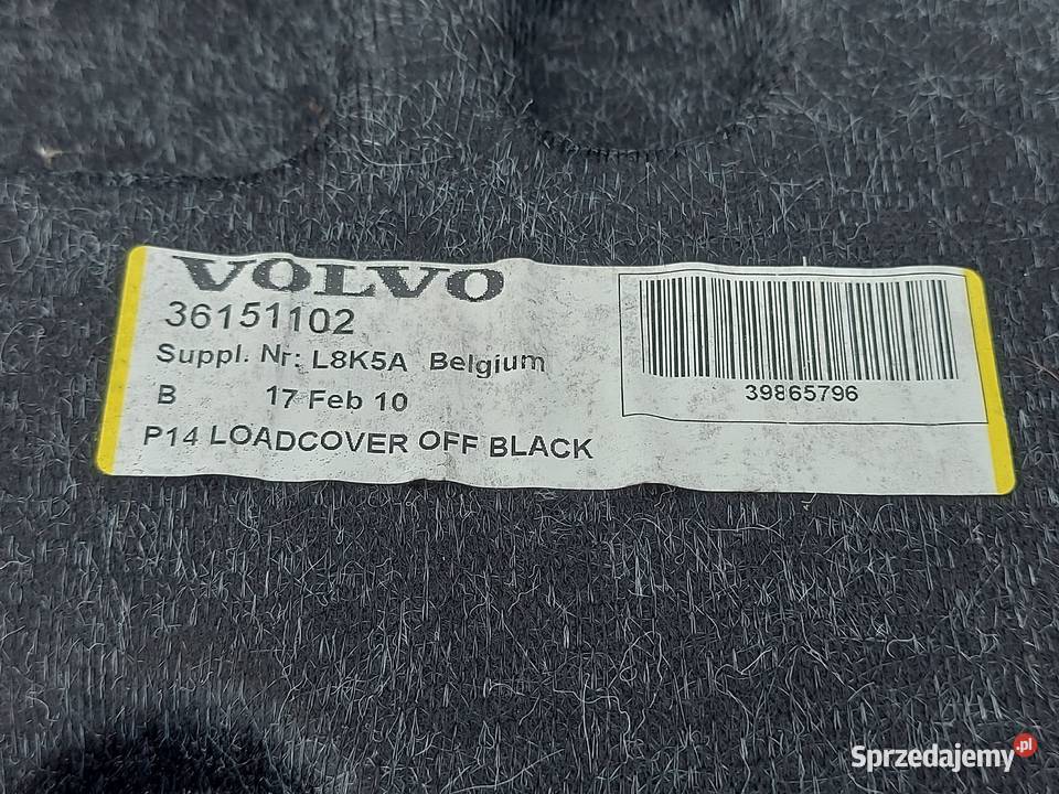 VOLVO C30 LIFT 11r półka bagażnika 36151102 osobowe Motoryzacja Kielce