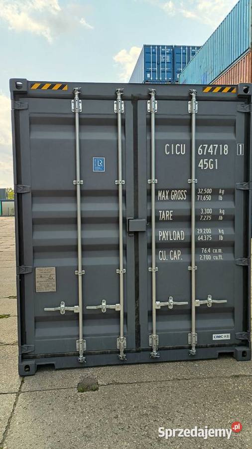 Nowy kontener magazynowy 40HC 12 metrowy morski Warszawa sprzedam