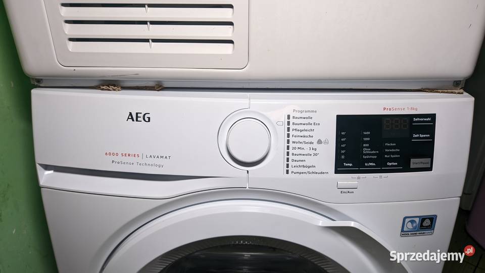 Pralka automatyczna AKG wsad 8 wirowanie Pralki i suszarki kujawsko-pomorskie Dobrzyń nad Wisłą
