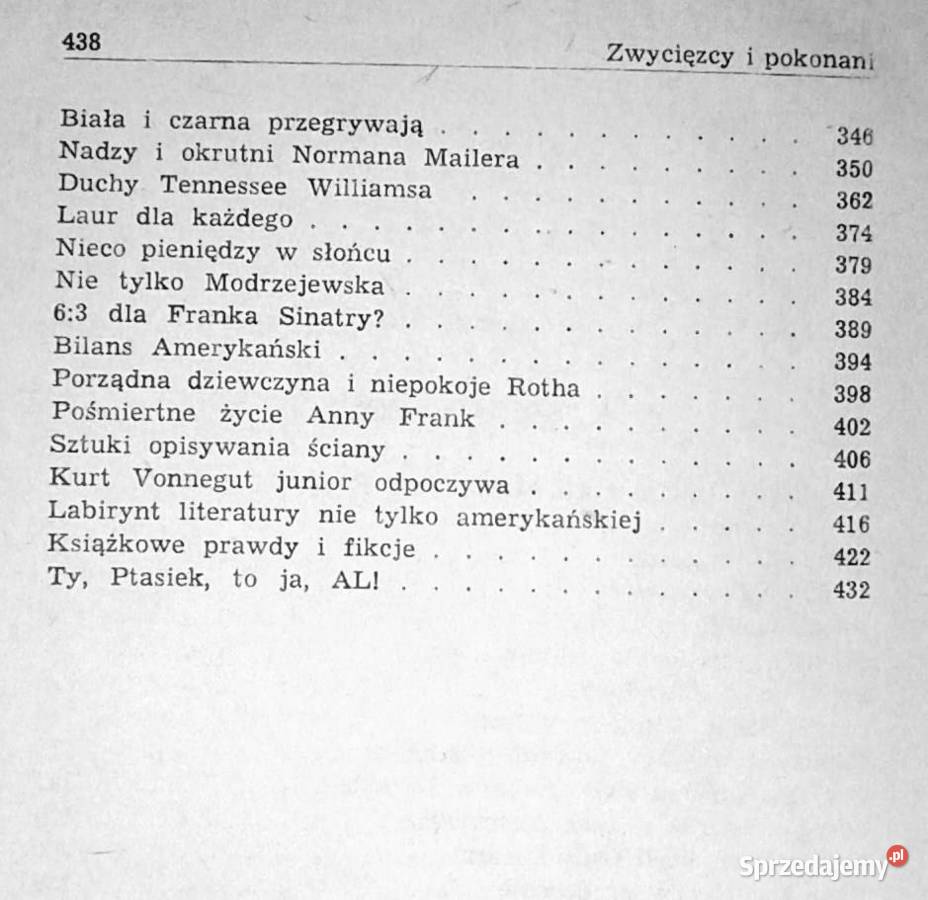 Zwycięzcy i pokonani Michał Sprusiński sprzedam
