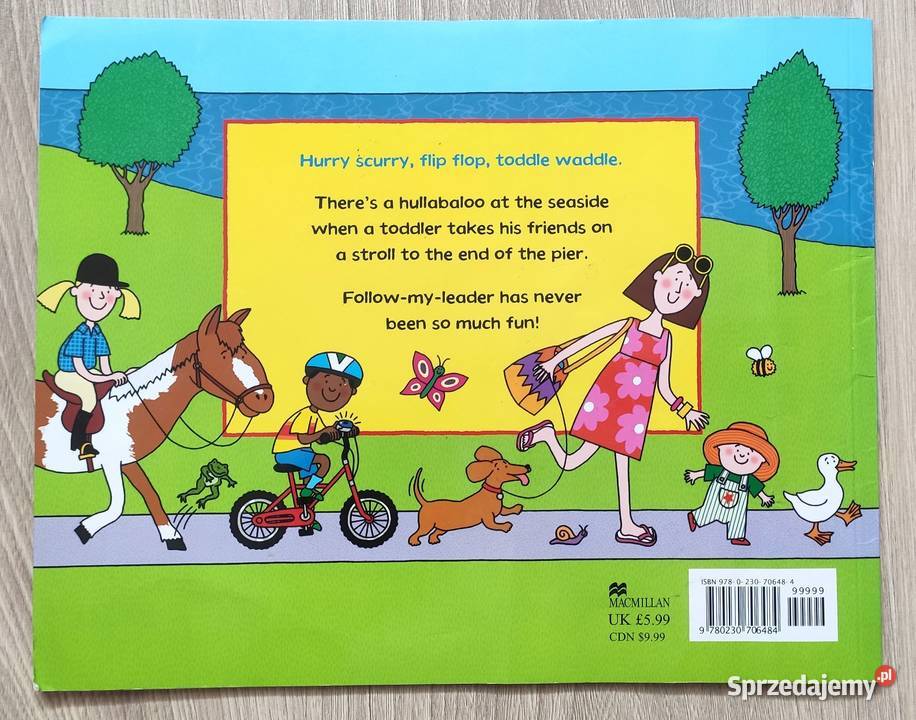 Toddle Waddle książeczka angielsku dzieci nauka kujawsko-pomorskie Tuchola