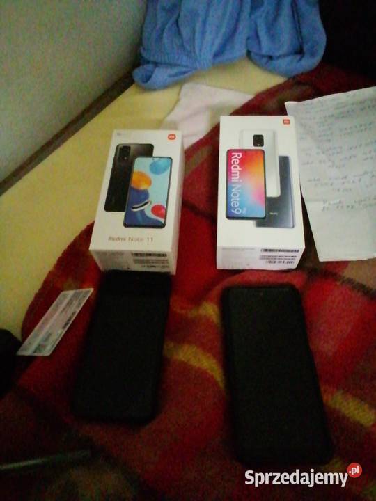Sprzedam smartfony redmi note11 i redmi note 9