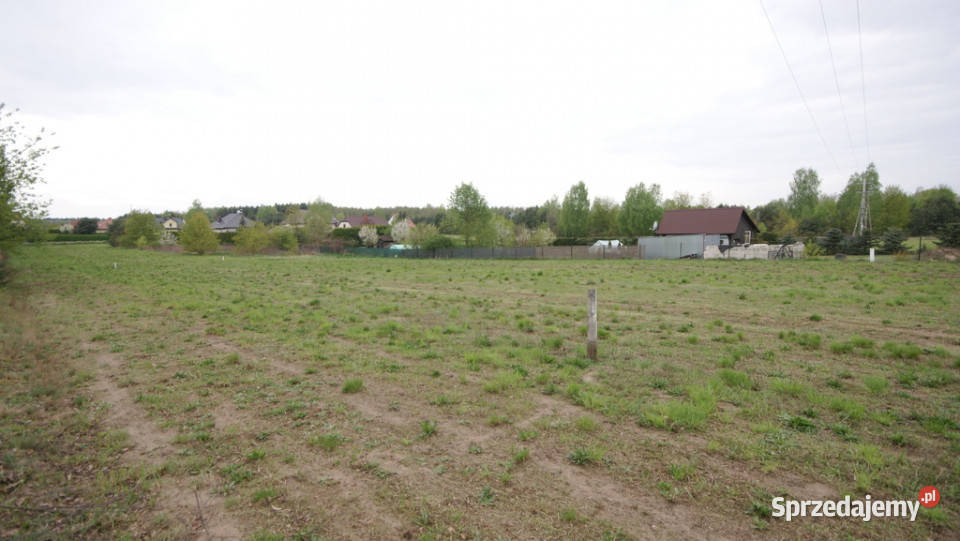 Duża działka budowlana 33ar jeziorem Firlej utwardzona