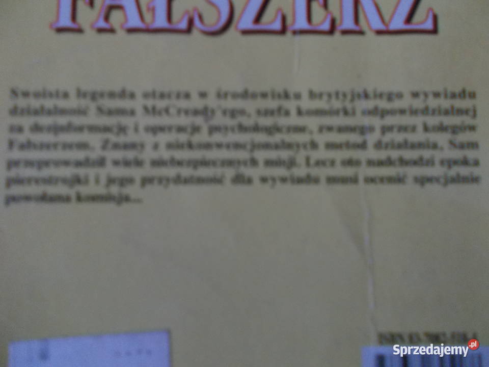 Frederick Forsyth Fałszerz sprzedam