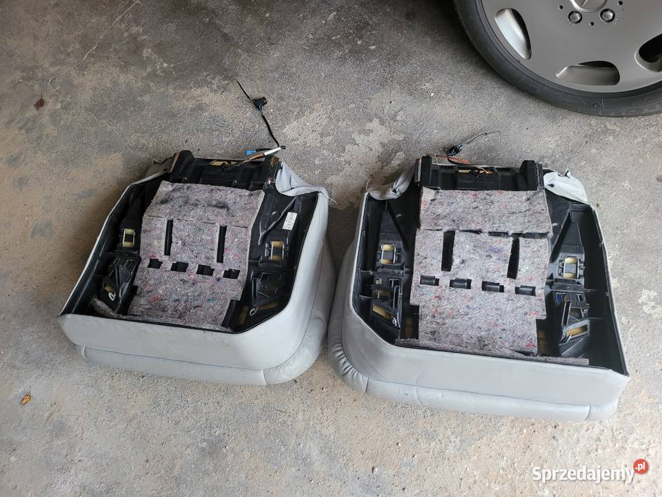 Siedziska tylnej kanapy Mercedes S w220 wentyle Brzoza