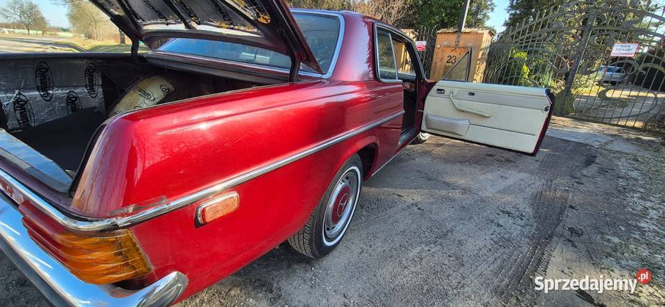 Mercedes Benz 280 C serii W114 coup 1974 nieuszkodzony 280 sprzedam