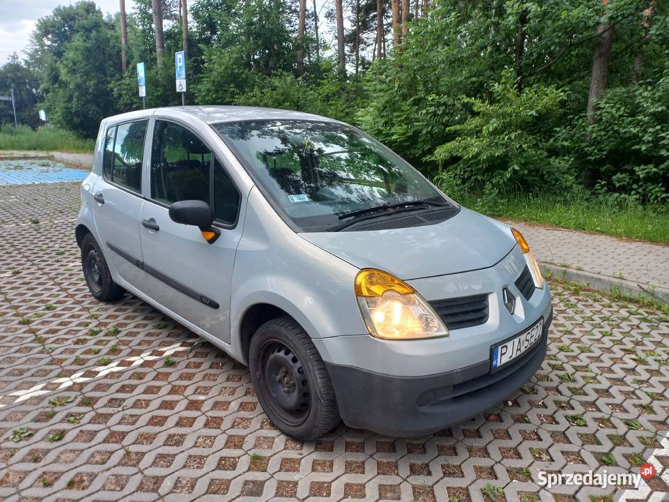 Renault Modus 12 klima opłaty centralny zamek Poznań