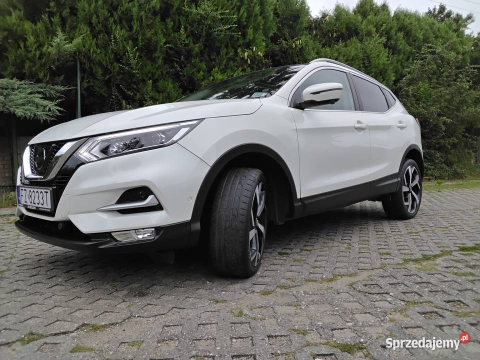 Nissan qashqai TEKNA 16dci 130 4x4 Polski salon 111121km Zielona Góra