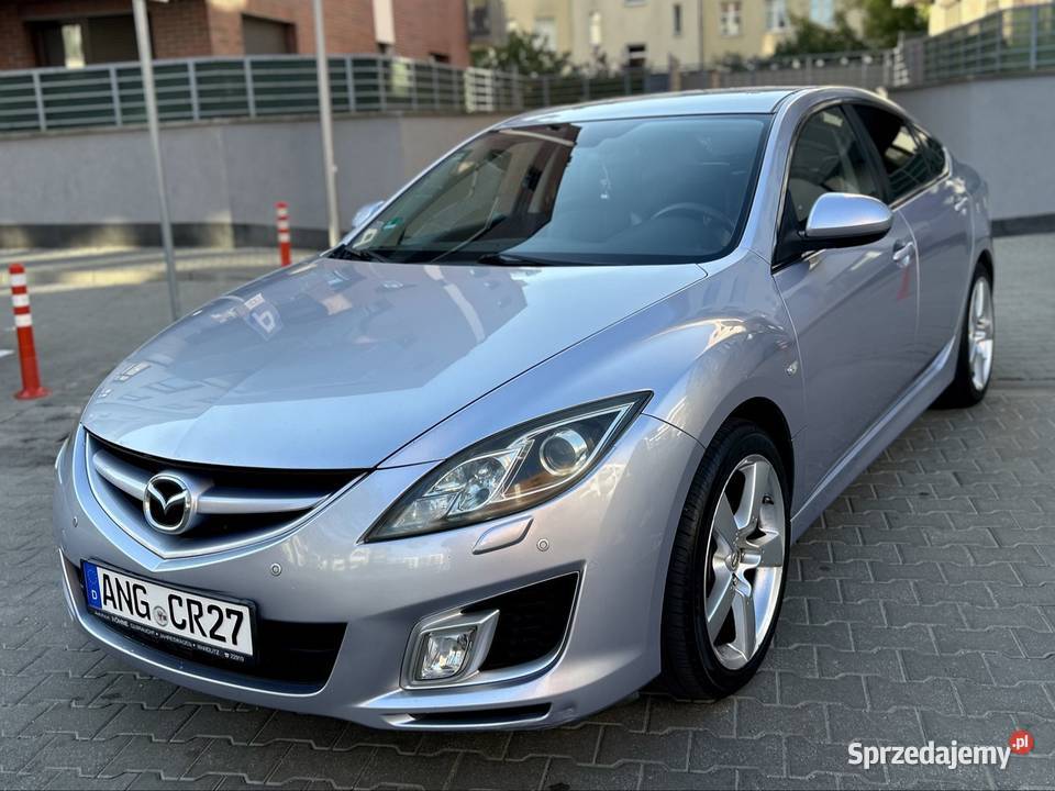 Mazda 6 25 benzyna Sport Dynamic 2008r Zadbana reflektory ksenonowe Szczecin