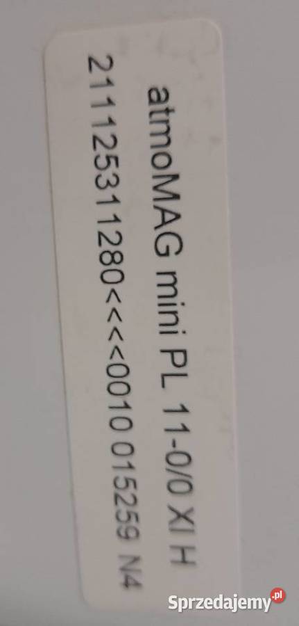 Terma Vaillant model atmoMAG mini 11 Stalowa Wola