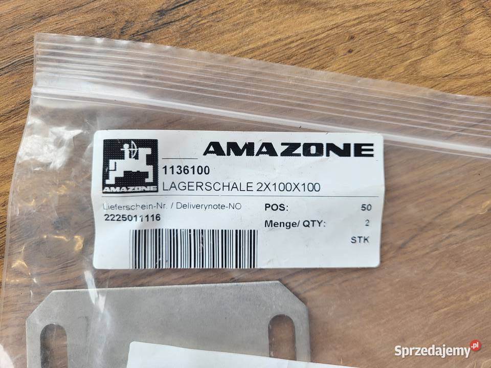 Osłona łożyska osi mieszadła AMAZONE 1136100 wielkopolskie Żerków