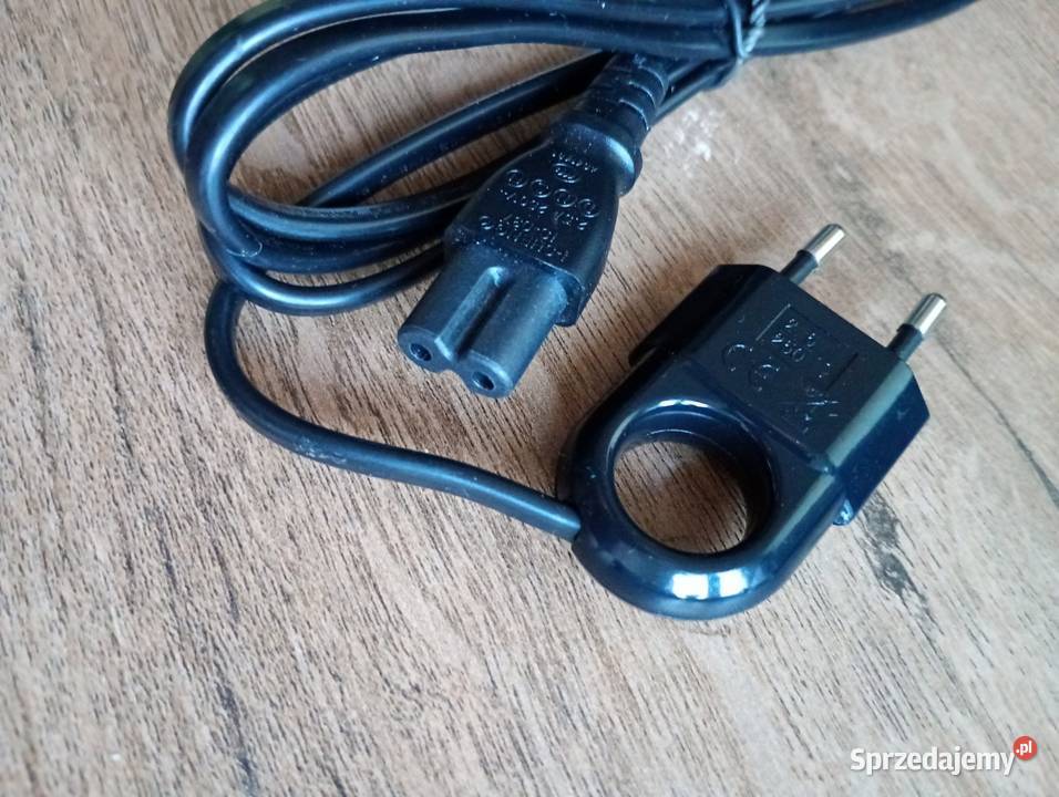 kabel przewód zasilający czarny 230250V 2 żyły sprzedam