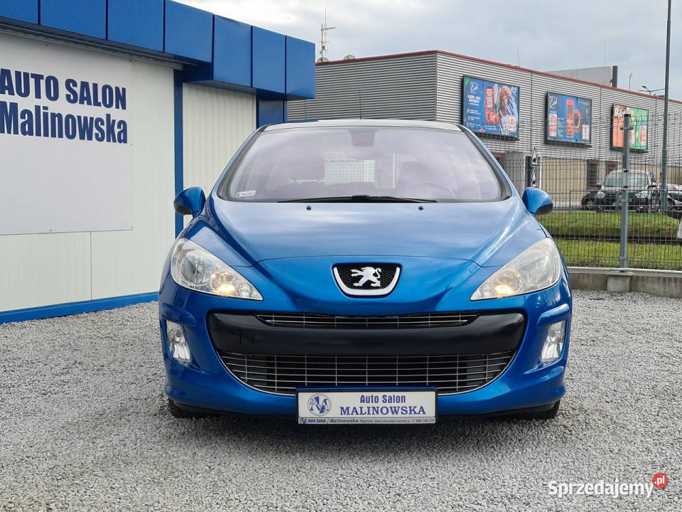 Peugeot 308 SzklanyDach Navi PDC Klimatronik Rok produkcji 2008 Wągrowiec