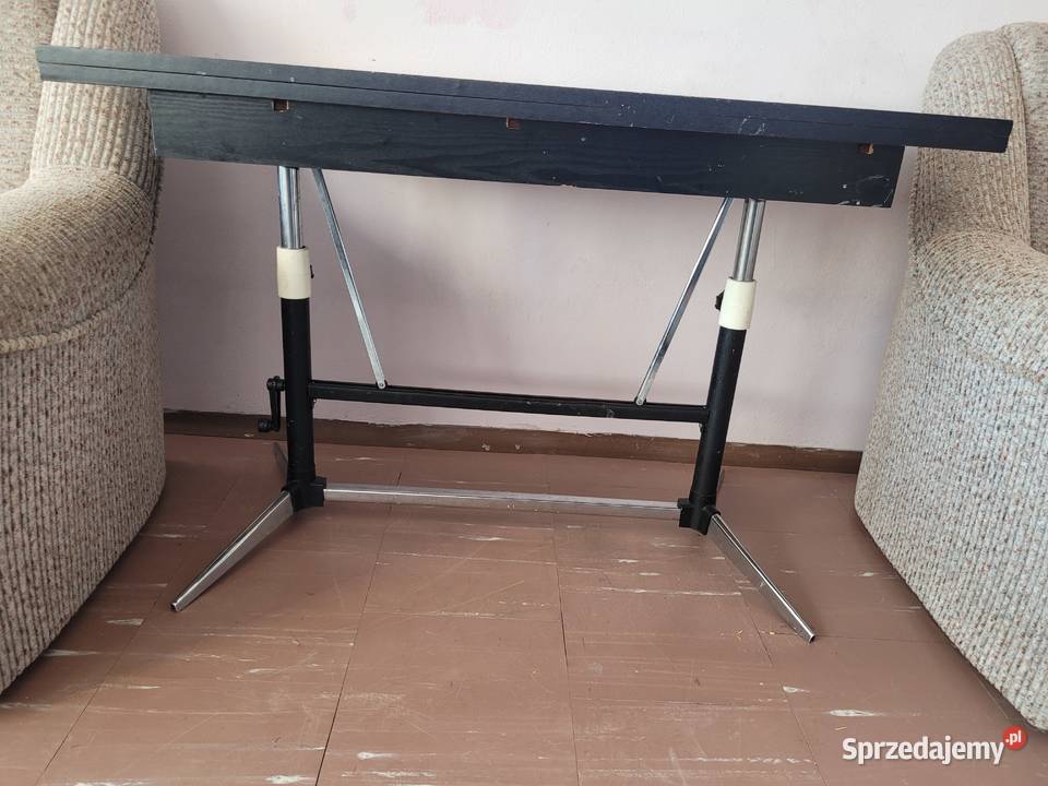 Zestaw czarnych grafitowych mebli szafki komoda mazowieckie Płock