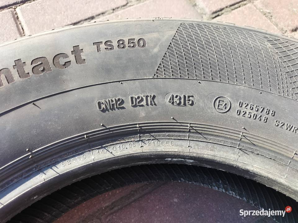 Continental Wintercontact TS850 Samochodowe kujawsko-pomorskie Dobre