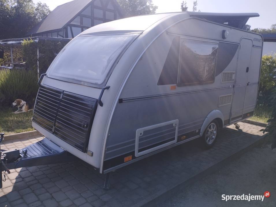 Przyczepa kempingowa KIP lekka DMC 750 lubuskie Bogdaniec