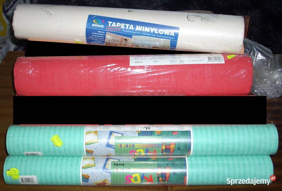 Tapety ścienne różne 17 rolek Lublin