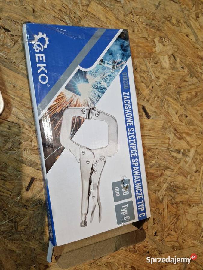 Zaciskowe szczypce spawalnicze 280mm typ C Głogowa