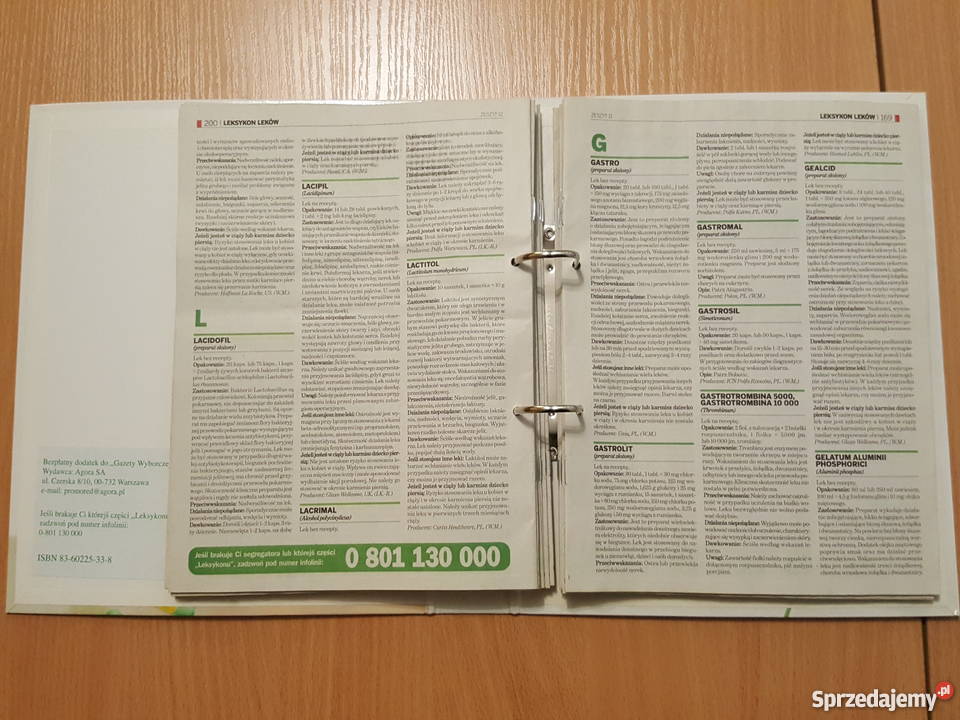 LEKSYKON LEKÓW Wydawnictwo PZWL Złotniki