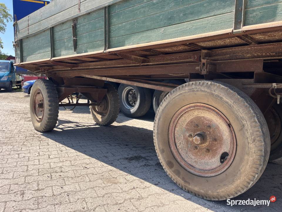Przyczepa wywrotka 5 t nieuszkodzony Maszyny rolnicze Zamość