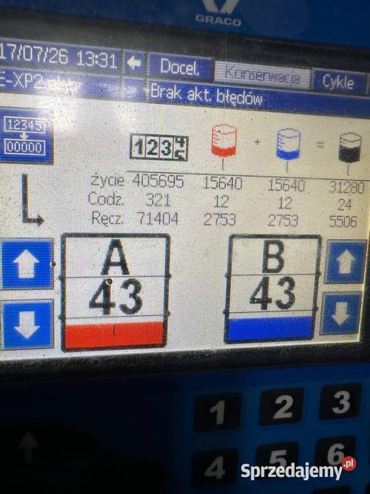 Maszyna agregat reactor 2 graco exp2 Dom i Ogród Rzeszów