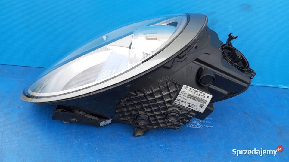 LAMPA PRAWY PRZÓD XENON 99163112611 PORSCHE 991 wielkopolskie Nowy Tomyśl