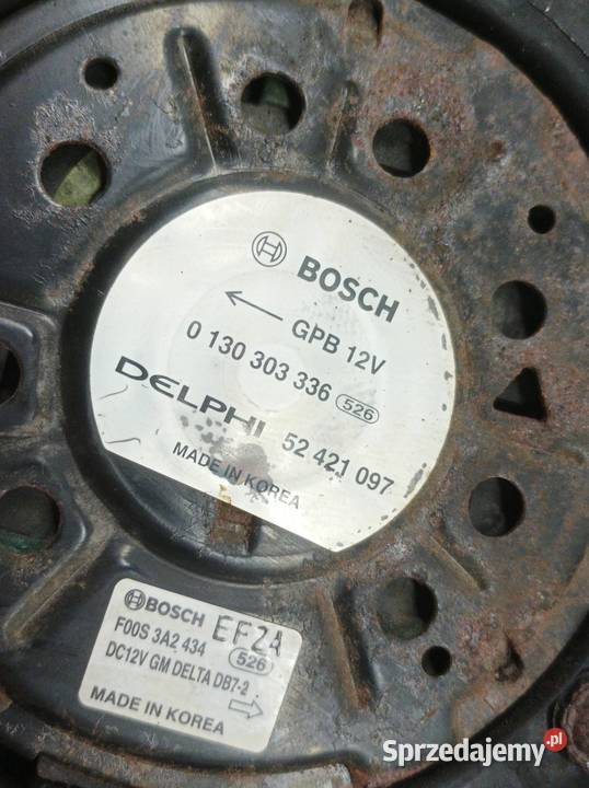 WENTYLATOR CHŁODNICY 20 D 52420519 0130307129 osobowe Wentylatory chłodnicy