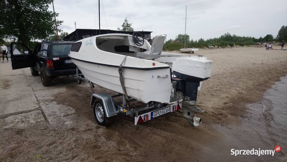 Łódź motorowa wędkarska kabinowa romana yamaha Łodzie i motorówki Gdynia