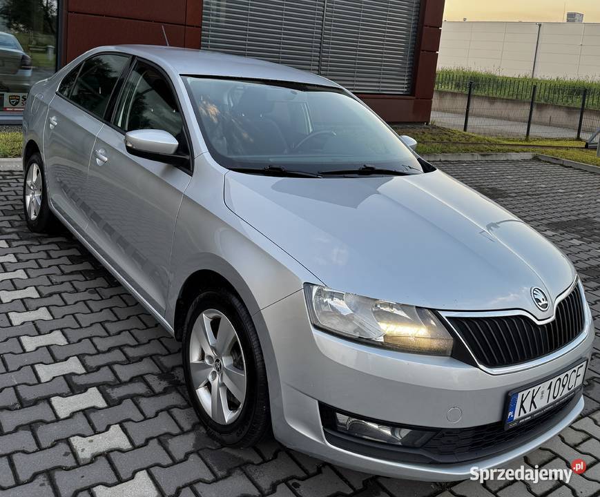 SKODA RAPID 10 TSI 110 BEZYWPADKOWA SALON STAN W