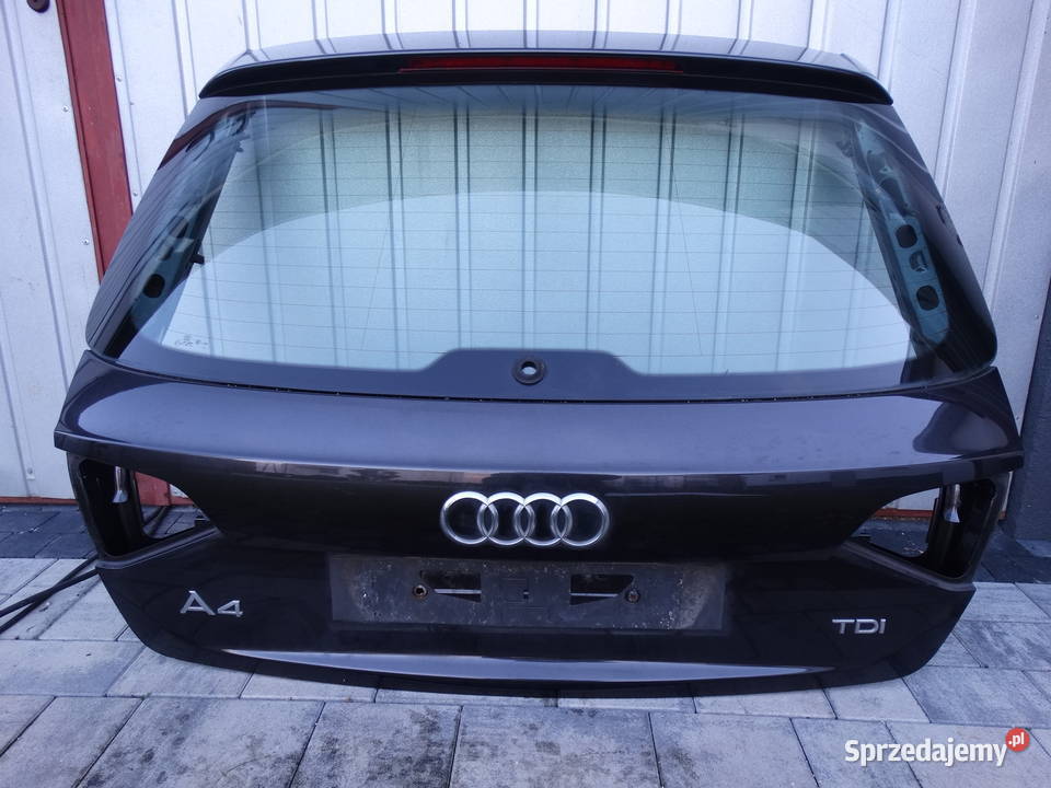 AUDI A4 B8 0815 KOMBI AVANT KLAPA POKRYWA Części samochodowe