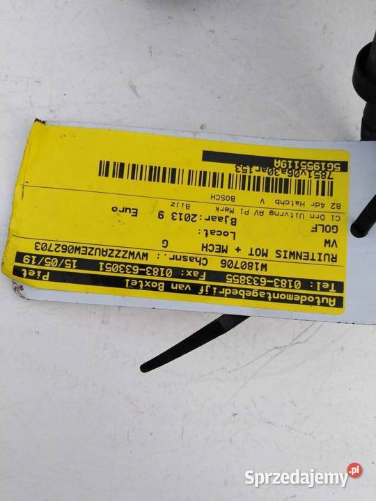 vw golf vii 7 mechanizm wycieraczek 5g1955023c Kraków sprzedam