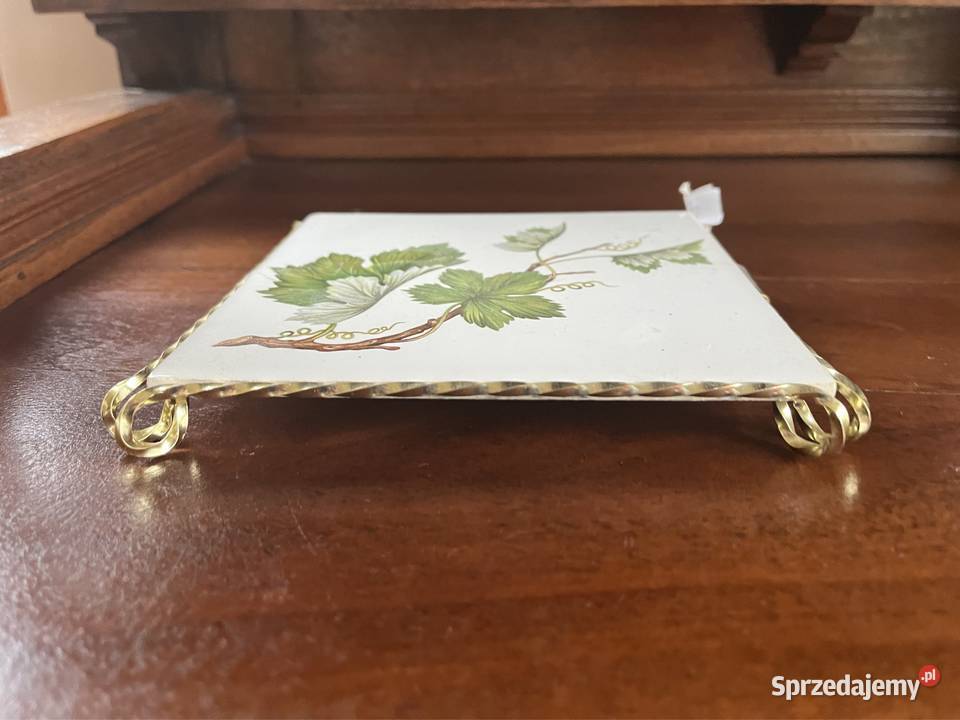 Podstawka pod gorące naczynia Winogronowe liście Porcelana i szkło Gdańsk